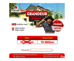 Plots of Land For Sale at GRANDEUR HEIGHTS ESTATE, ABIJO, AJAH 