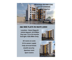 2 Bedroom Apartment  for sale at Lekki - Call 08163000500