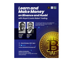 Join our Training to Learn and Make Money on Binance and Huobi 