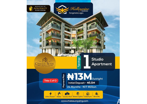 1 Studio Apartment For Sale at Sangotedo, Lekki ( call or whatsapp 07038651108 )