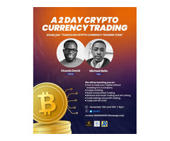 WANT TO LEARN HOW TO TRADE CRYPTO - JOIN OUR TRAINNING