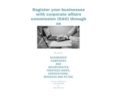 Register Your Business with Corporate Affairs Commission (CAC) through us