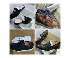 Half Leather Shoes, Full Shoes and Sneakers Available For Sale - Image 2