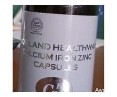 Norland healthway Calcium Iron Zinc Capsules - Call 08082176731