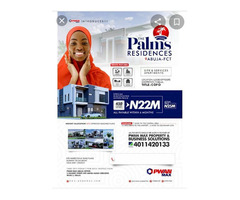 Plots of Lands For Sale at The Palms Residence, Abuja