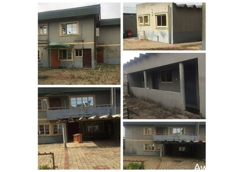 Four Bedroom Semi Detached House with 2 Room Bq For Sale at Satellite town, Lagos