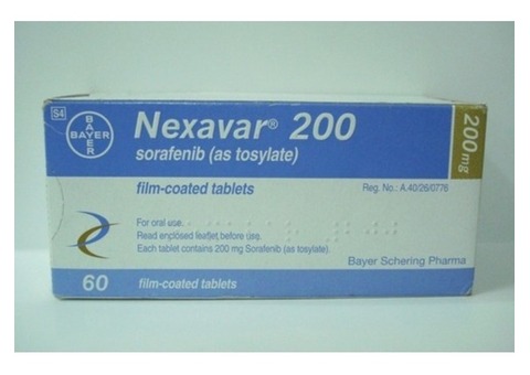 Nexavar Sorafenib 200 mg Tablet