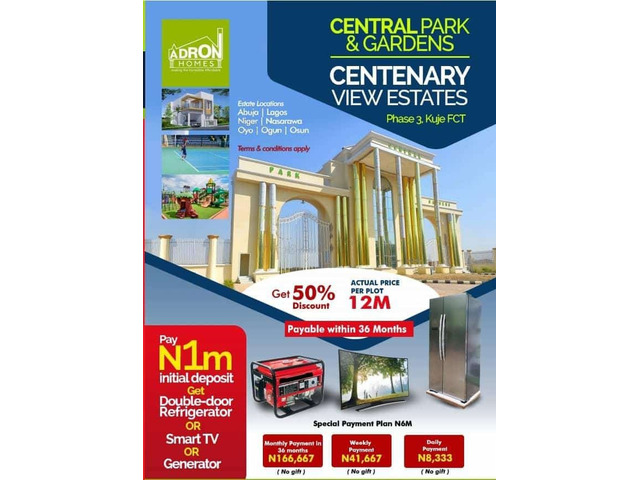 We are Selling Plots of Land at Centenary View Estate - 1