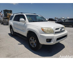 2007 TOYOTA 4RUNNER LIMITED FOR AUCTION CALL: 07045512391