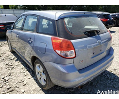 2003 TOYOTA COROLLA MATRIX XR FOR AUCTION CALL: 07045512391