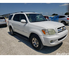 2005 TOYOTA SEQUOIA SR5  FOR AUCTION CALL: 07045512391