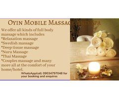 All Kinds of Full Body Massage at Oyin Mobile Massage & Spa - Image 1