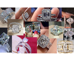 Luxury Silver Wedding and Engagements Rings (Call 08166962483) - Image 5