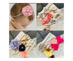 Baby's Head Bands, Winter Caps, Cardigan and Ladies Hand Purse - Image 4