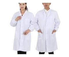 High Grade Lab coat (Thicker type) BY SCANTRIK MEDICAL SUPPLIES