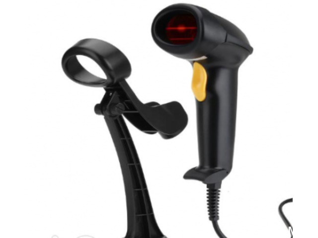 Automatic USB Laser Barcode Scanner with Stand BY HIPHEN SOLUTIONS - 1